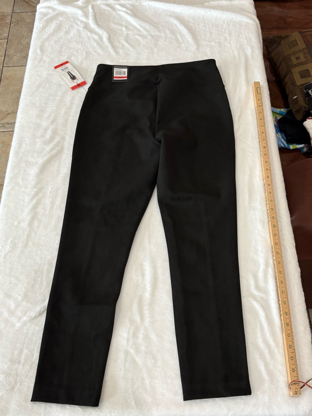 Andrew Marc Women’s Black Dress Pants - Slim Tapered